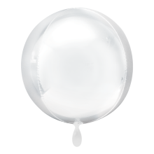 1 Balloon - Orbz® - Weiß