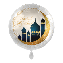 1 Balloon - Umrah Mubarak Shining Moon - ENG