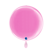 1 Balloon 4D - Globe - Fuxia