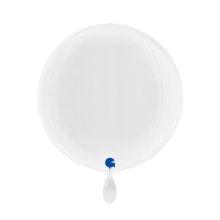1 Balloon 4D - Globe - White