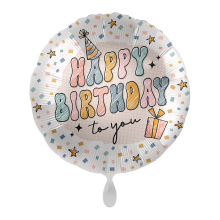 1 Balloon - Funky Birthday Party - ENG