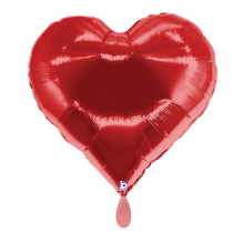 1 Balloon XXL - Casino Heart