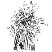 Luftballongewicht Folie - Silber 150 g