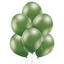 Luftballon-Glossy-Limonengrün