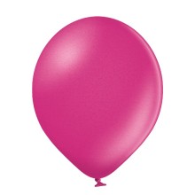 Luftballon-Metallic-Fuchsia-Einzeln