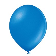 Luftballon-Metallic-Blau-Einzeln