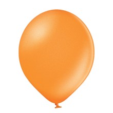 Luftballon-Metallic-Orange-Einzeln