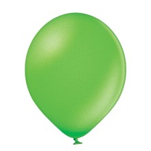 Luftballon-Metallic-Limonengrün-Einzeln