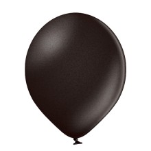 Luftballon-Metallic-Schwarz-Einzeln