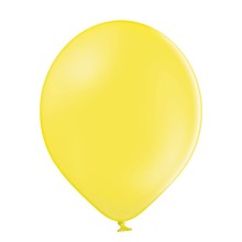 Luftballon-Pastell-Gelb-Einzeln