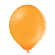 Luftballon-Pastell-Orange-Einzeln