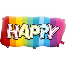 Folienballons Happy Birthday