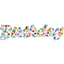 Folienballons Happy Birthday