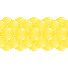 Luftballongirlanden-Set Gelb ab 3 m