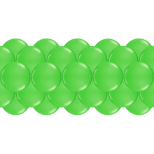 Luftballongirlanden-Set Limonengrün ab 3 m