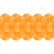 Luftballongirlanden-Set Orange ab 3 m