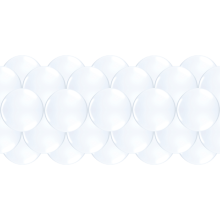 Luftballongirlanden-Set Weiß ab 3 m