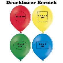 Kostenlose Beratung & digitaler Entwurf deiner Druckdatei auf einem Luftballon. Wir beantworten deine Fragen gerne! Rufe uns an 02202-81755863 oder sende das Anfrageformular →