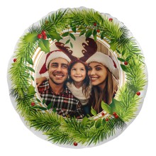 Folienballons Fotodruck - Rundballon Weihnachten Mistelzweig Ø 45 cm