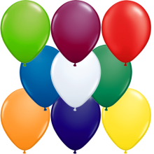 Pinata - Regenbogen + 5 Gratis Luftballons Ø 30 cm