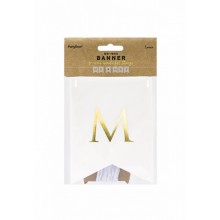 Papiergirlande - Mr & Mrs - Weiß