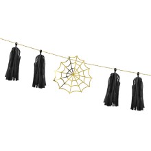 Fransen-/ Tasselgirlande - Halloween - 1,75 m | luftballon.de
