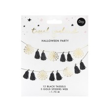 Fransen-/ Tasselgirlande - Halloween - 1,75 m