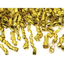 Konfettikanone Schwarz - Goldenes Folienkonfetti 57 cm | luftballon.de