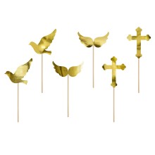 Kuchendeko - Heilige Symbole - 6 Stück | luftballon.de