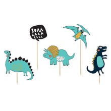 Kuchendeko - Dinosaurier - 5 Stück | luftballon.de