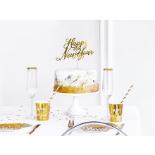 Kuchendeko - Happy New Year - Gold