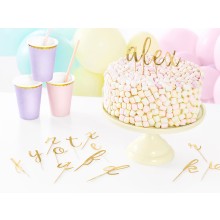 Kuchendeko - Buchstaben Set - Alphabet - 53 Stück