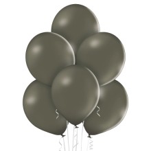 Luftballon-Pastell-Dunkelgrau