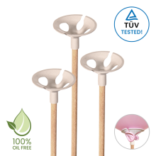 100 kinderfreundliche Ballonstäbe - Holz