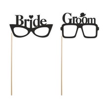 Photo Booth Bride & Groom Foto Accessoires | luftballon.de