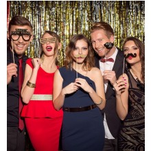 Silvester Photo Booth (Foto Accessoires)