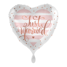 1 Balloon - Just Married Rose - ENG