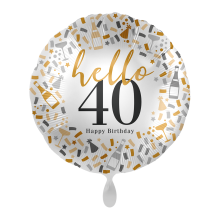 1 Balloon - Hello 40 - ENG