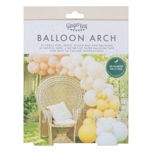 1 Balloon Arch - Muted Pastel