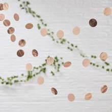 1 Circle Garland - Rose Gold