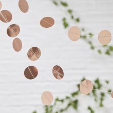 1 Circle Garland - Rose Gold