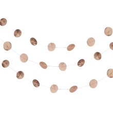 1 Circle Garland - Rose Gold
