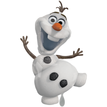 1 Balloon XXL - Disney Frozen Olaf