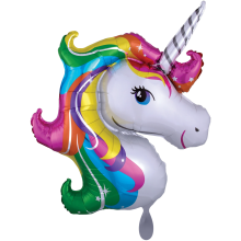 1 Balloon XXL - Rainbow Unicorn