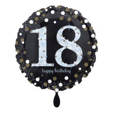 1 Balloon - Sparkling Birthday 18