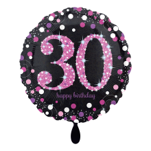 1 Balloon - Pink Celebration 30