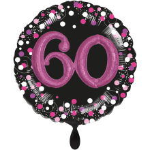 1 Balloon XXL - Multi Balloon Sparkling Pink 60