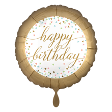 1 Ballon - Pastel Confetti