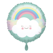 1 Balloon - Rainbow & Cloud
