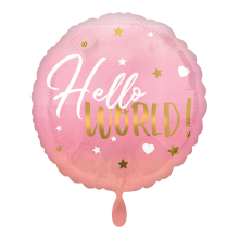 1 Balloon - Pink Baby Girl